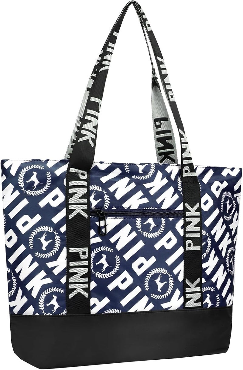 MOPERIL Travel Tote Bags for Women, Waterproof Beach Bag Spend the Night Bags for Women, Travel & Overnight Bag - Image 1